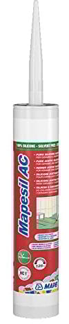 Mapei MAPESIL AC 310ml 167 Avio Sigillante in silicone resistente alla muffa