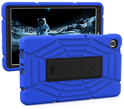 Grifobes Funda para Samsung Galaxy Tab A7 Lite, 8.7 Pulgadas, a Prueba de Golpes, Resistente, con Soporte para Tablet Tab A7 Lite 2021 de 8.7 Pulgadas SM-T220/T225/T227U para niños (Azul + Negro)