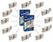 GERCAR Pro Schließzylinder MIX 20er gleichschließend nach Wunsch kombinierbar aus 20 Profilzylinder oder Knaufzylinder 60/70 / 80/90 mm inkl. 100 Schlüssel - One Key System frei konfigurieren