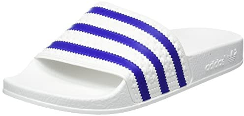 adidas Damen Adilette W Slides, FTWR White Lucid Blue FTWR White, 37 EU