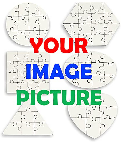 Fridge Puzzle Magnet Personalized Custom Image Unique Shapes Magnets