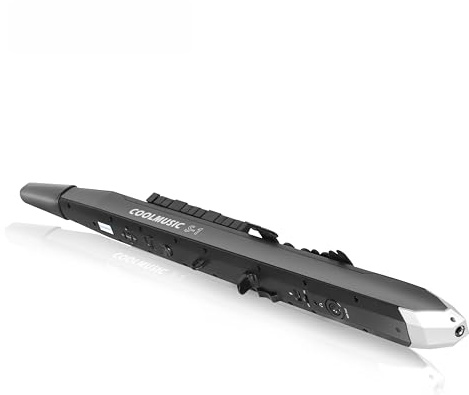 Coolmusic S1 Professional Performance Saxophone, Wireless Electronic Wind Instrument, Digital Synthesizer Aerophone Portable