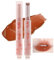 Erinde Jelly Lipstick, Tinted Glasting Melting Balm, Heart Shape Lip Gloss Lip Stain, Long Lasting Moisturizing, High Pigmented, Plumping Lip Makeup 01# Almond Gel