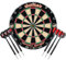 Winmau Pro SFB Dartscheibe mit 2 Sets Dartscheibe + Flights und Schäfte (Wafts)