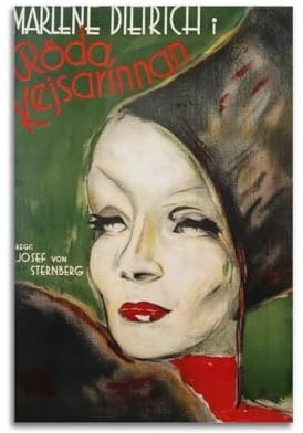 Marlene Dietrich Print-Albumcover, signiertes limitiertes Poster, Musikcover-Poster, Pop-Hip-Hop-Rap-Sänger-Star, Musikposter, ästhetische Leinwand, Wandkunst für Mädchen und Jungen, Teenager,