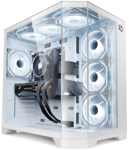 Vibox IV-277 White Gaming PC • AMD Ryzen 7 5700X 4.6GHz • Nvidia RTX 5070 Ti 16GB • 32GB RAM • 1TB NVMe SSD • Windows 11 • WiFi • Prebuilt