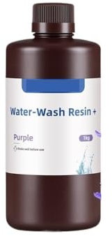 Wasserwaschbares Harz For 3D-Drucker, 405 Nm UV-Harz, Waschbares 3D-Druckerharz For DLP-LCD-3D-Druckmaterial – Kompatibel Mit ANYCUBIC(Purple 1 KG)