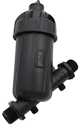 GUOQGXAY Conexión de Agua por aspersión Filtro agrícola Aspersor de jardín Bomba de riego Filtro de Agua de Entrada Rosca Macho de 3/4 1 Purificador de Agua de 1 Pieza