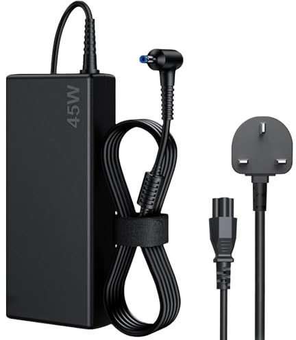 SCOVEE 45W HP Laptop Charger,19.5V 2.31A Power Adapter Compatible HP Stream 11/13/14,Pavilion 11/13/15,ChromeBook 11/14,Notebook 14/15/240,Spectre x360/x2/11/13,ProBook 430 And all(4.5mm*3mm) Laptops