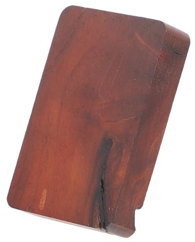 ARTSEWPLY Holz Amulett Anhänger aus Robustem Zedernholz Selbstgemacht Glücksanhänger Hängender Schlüsselanhänger für Spirituelle Schmuckherstellung