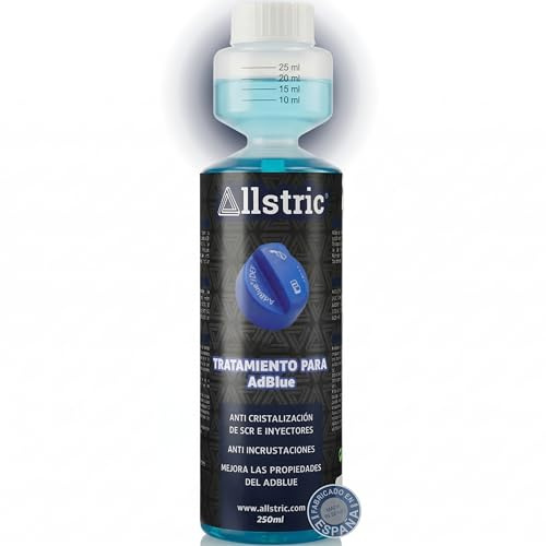 Allstric® Anticristalizante AdBlue 250ML | Aditivo AdBlue Anticristalización Sistema SCR | Previene y Disuelve Cristales de Urea | Protege Inyector y Catalizador | Motores Diésel | Fabricado en España