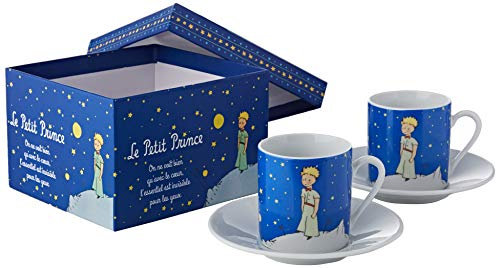 Le Petit Prince, 2 tazas con dibujo de El Principito y caja regalo, Enesco