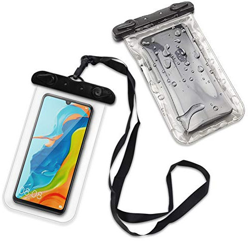 Schutzhülle für Huawei Serie Tasche Handyhülle wasserdichte Strand Outdoor Hülle, Farbe:Ultra Clear, Smartphone:Huawei P20 Lite