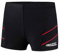 Aqua Speed Kinder Jungen Kurze Badehosen + gratis eBook | UV Schwimmhosen eng sportlich | Jungs Badebekleidung | 16. Schwarz Rot Gr. 116 | Andy
