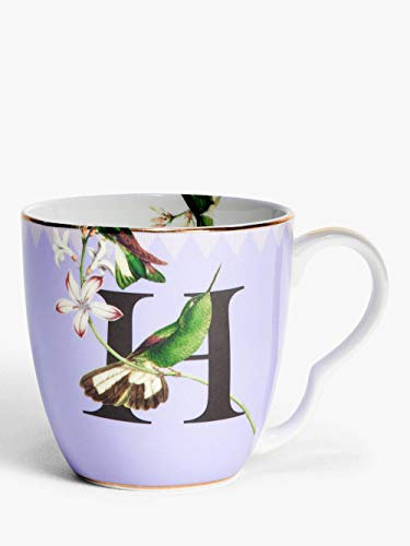 Yvonne Ellen Alphabet Mug H, Bone China