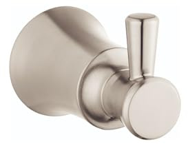 hansgrohe Badarmatur Haken für Robe/Mantel 2.25-Inches Wide gebürsteter nickel