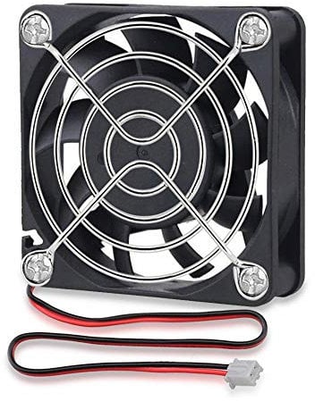 GDSTIME 60mm fan 12V 60mm computer fan 60 x 15mm PC case Cooler 4500 rpm speed for DIY cooling ventilation exhaust replacement