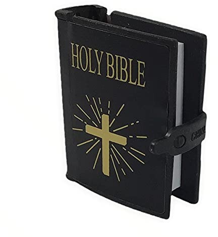 Melody Jane Puppenhaus, große Bibel mit bedruckten Seiten, Miniatur-Kirchenzubehör, Maßstab 1:12