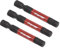 Sealey 3pc 50mm Hex 6mm Impact Power Tool Bit Set - AK8239
