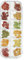 IUNSER Fall Nail Decals Arts Glitters Maple Leaf Stickers Supplies Sequins Autumn Color Accessories Wood Pulp Slices For Face Glitter Gel (C, One Size)