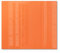 DEQORI Herdabdeckplatte Glas | einteilig 60x52 cm | Unifarben - Orange | Ceranfeld Abdeckplatte für Küche | Herd-Abdeckung universal | Glasplatte & Schneidebrett für Kochplatten