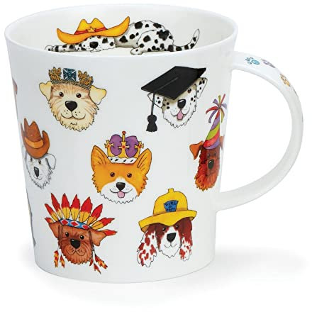 Dunoon Cairngorm Mug Chapelier fou Chats et Chiens 0,48 l