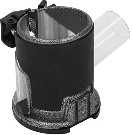 Base de la Máquina de Recorte, Base de la Fresadora de Inmersión de Aleación de Aluminio Base de la Máquina de Recorte con Polvo de Plástico Negro y Transparente, Dispensadores de