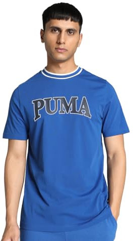 PUMA Unisex Squad Big Graphic Tee T-Shirt, Kobaltglasur, XXL EU