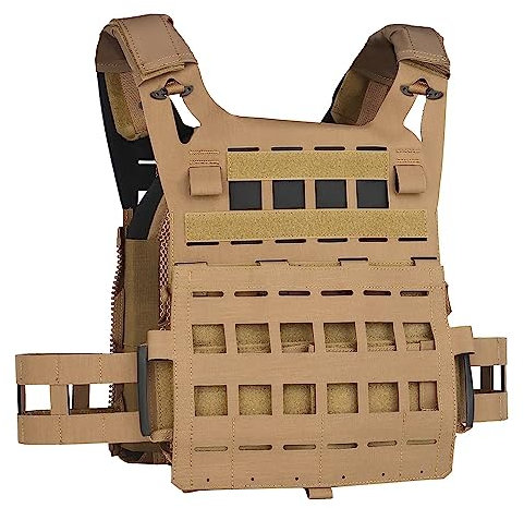 ACEXIER Modular Tactical SPC Lightweight Vest SD Plate Carrier Laser Cut MOLLE Military Camo Airsoft Plate Carrier Paintball CS Wargame