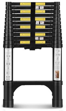 Scala telescopica da 9 FT, scala di estensione in alluminio