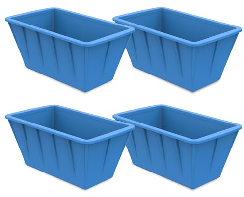 Extra Large Ice Cube Molds 4Pack 32LB Silicone Large Ice Cube Molds for Cold Plunge Tub,Reusable Ice Cube Trays for Freezer,Ice Block Molds for Home Ice Baths,Cold Plunge Accessories,Ice Bath Chiller