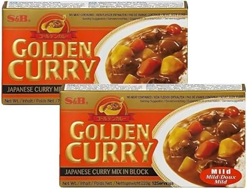 S&B - Golden Curry Mild 220 gr x 2 uds - Pack Promoo