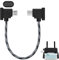 15cm/3.66 Inch Type-C to Micro USB for DJI Remote Controller Cable Fit for DJI Mavic Mini SE Mini 2 Pro Zoom Mavic Air Mavic Pro Platinum Spark Drones USB C Charging Date Cable Remote Controller Wire