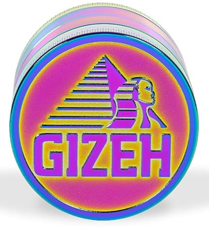 Gizeh Grinder Metall in 2 Farben 50 mm / 60 mm (Icy, 60mm)