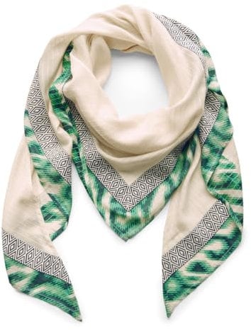 STREET ONE Damen A572772 Dreieckstuch mit Struktur, Cotton beige, A