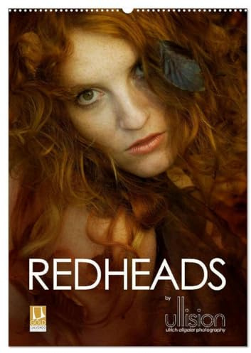 REDHEADS (Wandkalender 2026 DIN A2 hoch), CALVENDO Monatskalender: sinnlich - schön - sehnsuchtsvoll; Monatskalender im Zauber roten Haares (CALVENDO Erotik)