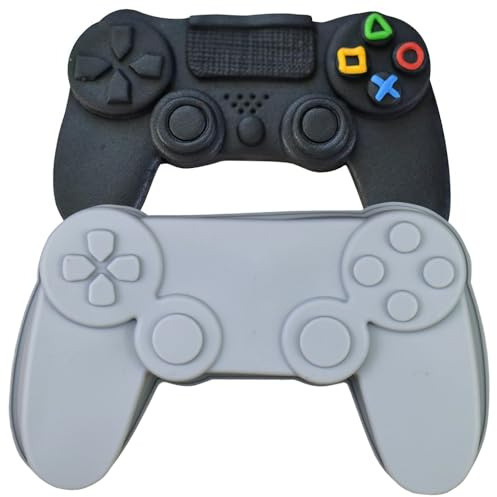 YGCHEN Silikonform Gamepad Backform Videospiel Kuchenform Game Controller Silikon Kuchenbackform Mousse 3D Gamecontroller Silikonformen Motivbackformen Schokoladenformen