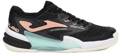 Joma Zapatillas Tenis Mujer, 37-43 Amortiguación Reactiva y Alta Estabilidad – Roland Lady AC