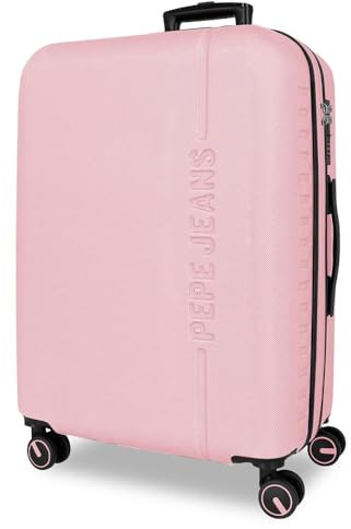 Pepe Jeans Montana, Bagaglio, interno con due scomparti, ABS un materiale resistente e leggero, 4 ruote girevoli, Chiusura TSA. Di Joumma Bags