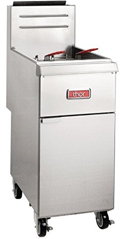 Thor GL165-P Freestanding Gas Fryer, 20 L, 35 lb., LPG