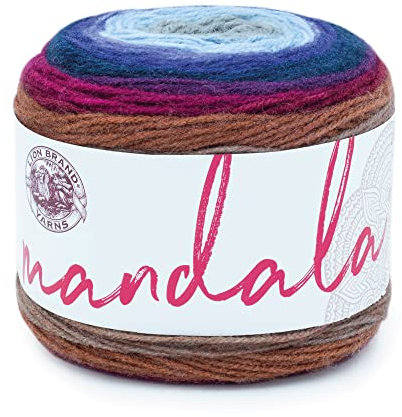 Lion Brand Yarn 525-222 Mandala-Garn, Griffin, ein Knäuel