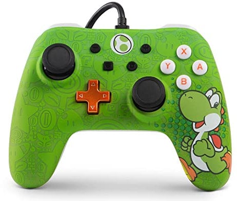 Kabelgebundener PowerA-Controller für Nintendo Switch - Yoshi, Gamepad, Spiele-Controller, kabelgebundener Controller, Offiziell Lizenziert