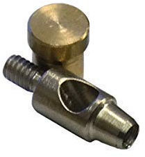 Lochwerkzeug 5mm, Locheisen zum Stanzen für Ösenpresse, Spindelpresse, Leder, Filz (1, Lochwerkzeug 5mm)