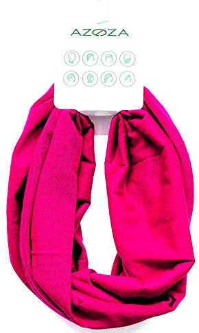 Multifunktionstuch Herren Damen Halstuch Schlauchtuch Outdoor Motorrad Fahrrad Schlauchschal Schlauch Tuch Schal (pink)