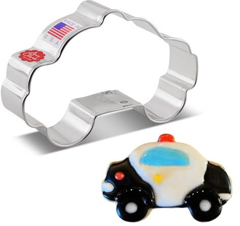Polizeiauto Ausstechform 9,5 cm von Ann Clark USA