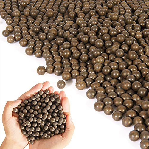 KISEER 2500 Pcs 3/8 Inch Slingshot Ammo Ball Natural Biodegradable Clay Slingshot Ball
