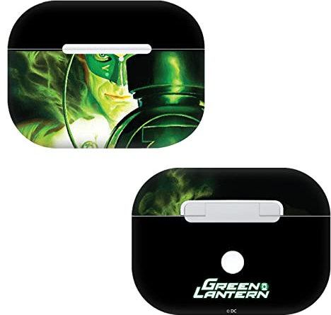 Head Case Designs Offizielle Green Lantern DC Comics Portrait Grafiken Vinyl Haut Aufkleber Abziehbild Abdeckung kompatibel mit Apple AirPods Pro