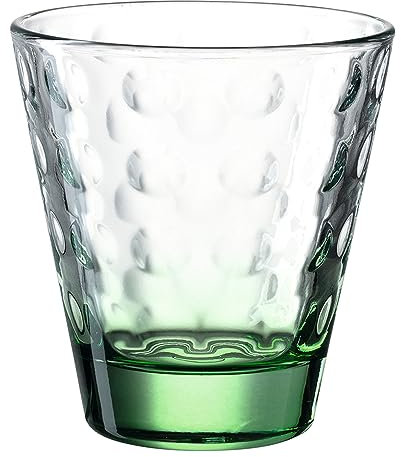 Leonardo Optic 025918 Verre à eau en verre coloré Vert 215 ml