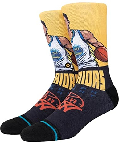Stance Steph Curry Golden State Warriors Graded NBA Crew Socken