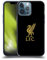 Head Case Designs Licenza Ufficiale Liverpool Football Club Logo Dorato E Nero Liver Bird Custodia Cover in Morbido Gel Compatibile con Apple iPhone 13 PRO Max